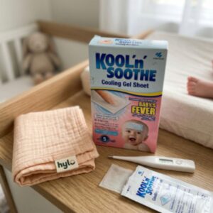 Kool'n'Soothe Cooling Gel Sheets for Baby, 4sheet