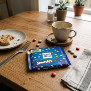 Ritter Sport Limited Edition Smarties in Milk Chocolate, 100g