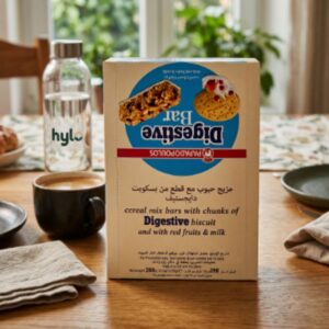 Papadopoulos Digestive Bar with Red Fruits & Milk Chocolate, 10 x 28g