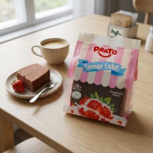 Prato Sponge Cake (Strawberry Flavor, 100g)
