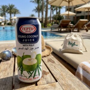 Teptip Young Coconut Juice with Pulp, 500ml