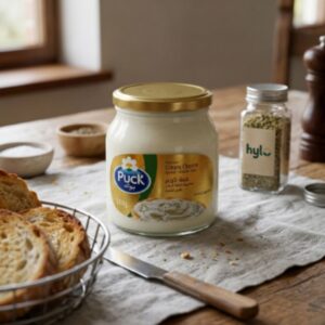 Puck Cream Cheese Spread Cheddar Taste, 500g