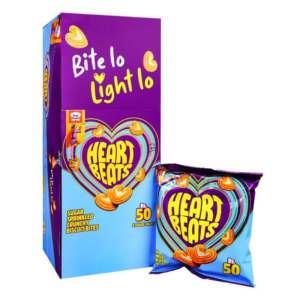 Peek Freans Heart Beats Sugar Sprinkled Crunchy Biscuit Bites, 6x47.5g Peek Freans Heart Beats Sugar Sprinkled Crunchy Biscuit Bites, 6x47.5g