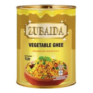 Zubaida Vegetable Ghee, 1L Zubaida Vegetable Ghee, 1L