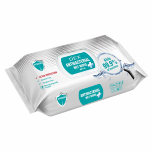 Dex Antibacterial Wet Wipes, 60 wipes Dex Antibacterial Wet Wipes, 60 wipes