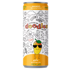 Oodles of Doodles Mango Flavoured Water, 240ml Oodles of Doodles Mango Flavoured Water, 240ml