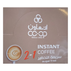 Co-op 2 in 1 Instant Coffee Sugar Free, 24 x 10g Co-op 2 in 1 Instant Coffee Sugar Free, 24 x 10g