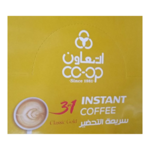 Co-op 3 in 1 Instant Coffee Classic Gold, 24 x 18g Co-op 3 in 1 Instant Coffee Classic Gold, 24 x 18g