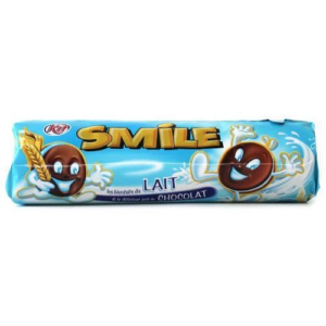 Kif Smile Biscuit Filled with Milk Chocolate, 190g Kif Smile Biscuit Filled with Milk Chocolate, 190g