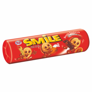 Kif Smile Biscuits Sandwich Filled with Chocolate Cream, 190g Kif Smile Biscuits Sandwich Filled with Chocolate Cream, 190g