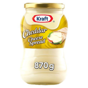 Kraft Cheddar Cheese Spread Original, 870g Kraft Cheddar Cheese Spread Original, 870g