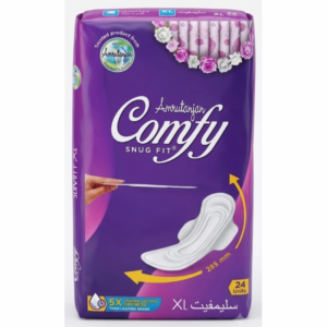 Amrutanjan Comfy Snug Fit XL Sanitary Pads, 24 pads Amrutanjan Comfy Snug Fit XL Sanitary Pads, 24 pads