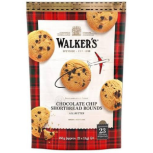 Walker’s Chocolate Chip Shortbread Rounds All-Butter, 250g Walker’s Chocolate Chip Shortbread Rounds All-Butter, 250g