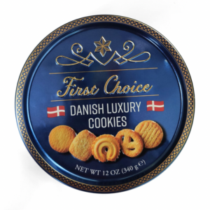 First Choice Danish Luxury Cookies, 340g First Choice Danish Luxury Cookies, 340g