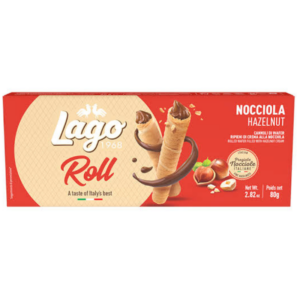 Lago Roll Hazelnut, 80g Lago Roll Hazelnut, 80g