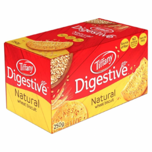 Tiffany Digestive Natural Wheat Biscuit, 250g Tiffany Digestive Natural Wheat Biscuit, 250g