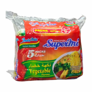 Indomie Instant Noodles Supermi Vegetable Flavour, 5x70g Indomie Instant Noodles Supermi Vegetable Flavour, 5x70g