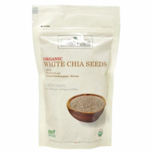 Earth’s Finest Organic White Chia Seeds, 300g Earth’s Finest Organic White Chia Seeds, 300g