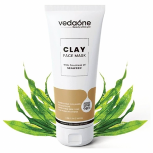 Vedaone Clay Face Mask With Goodness of Seaweed, 100g Vedaone Clay Face Mask With Goodness of Seaweed, 100g