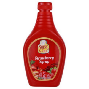 Super Chef Strawberry Syrup, 624g Super Chef Strawberry Syrup, 624g