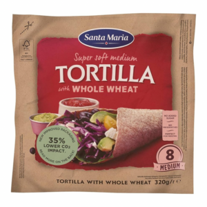 Santa Maria Tortilla Whole Wheat Medium, 320g Santa Maria Tortilla Whole Wheat Medium, 320g