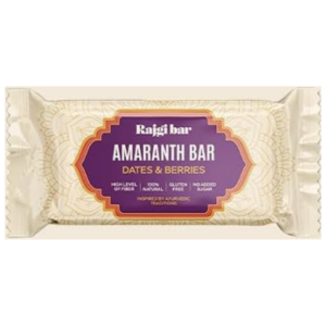 Rajgi Bar Amaranth Bar Dates & Berries, 30g Rajgi Bar Amaranth Bar Dates & Berries, 30g