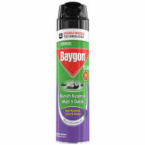 Baygon Wangi Silky Lavender, 600ml Baygon Wangi Silky Lavender, 600ml