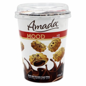 Amada Mood Milk Chocolate Biscuit, 135g Amada Mood Milk Chocolate Biscuit, 135g