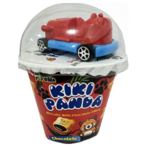 Fiyona Kiki Panda Biscuits with Chocolate Filling, 55g Fiyona Kiki Panda Biscuits with Chocolate Filling, 55g