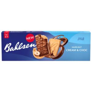 Bahlsen Hazelnut Cream & Choc Biscuit, 100g Bahlsen Hazelnut Cream & Choc Biscuit, 100g