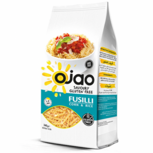 Ojao Savoury Gluten Free Fusilli Corn & Rice, 340g Ojao Savoury Gluten Free Fusilli Corn & Rice, 340g