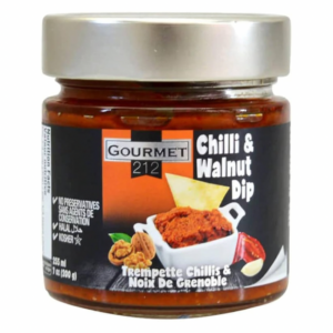 Gourmet 212 Chilli & Walnut Dip, 200g Gourmet 212 Chilli & Walnut Dip, 200g