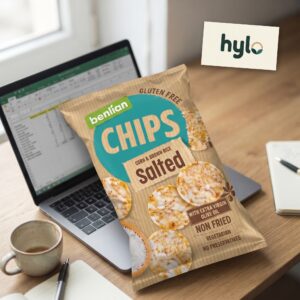 Benlian Salted Corn And Brown Rice Chips, 60g
