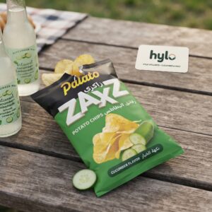 Palato Zaxz Cucumber Flavor Potato Chips, 100g