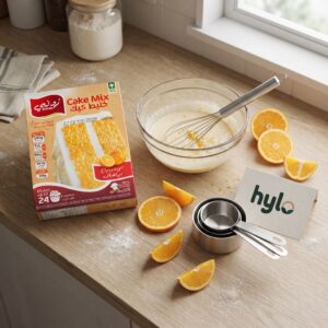 Zidnee Orange Cake Mix, 500g