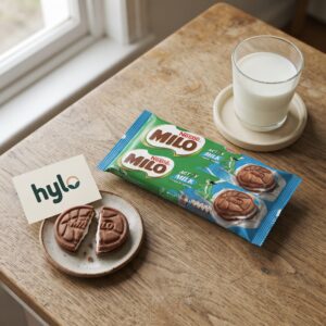 Nestle Milo Activ Go Milk Sandwich Biscuits 104g