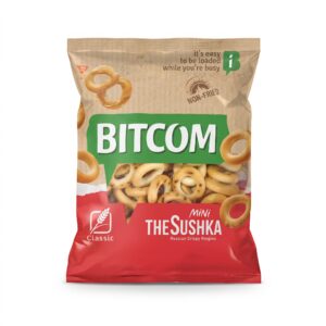 Bitcom Mini TheSushka Classic Russian Crispy Ringles, 150g Bitcom Mini TheSushka Classic Russian Crispy Ringles, 150g