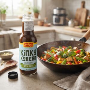 Master Chow Kinky Korean Holy Basil Stir Fry Sauce, 220g