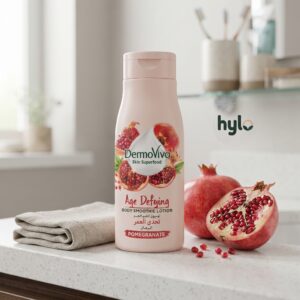 Dermoviva Age Defying Pomegranate Body Smoothie Lotion, 600ml (400ml + 200ml Free)