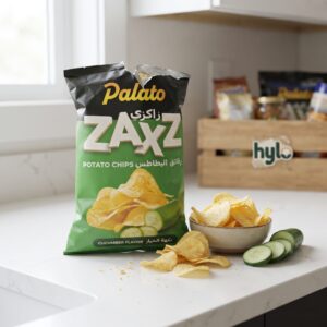 Palato Zaxz Cucumber Flavor Potato Chips, 100g