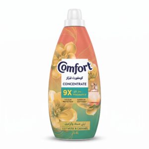 Comfort Concentrate Lily Musk And Caramel Fabric Softener, 1.4Lt Comfort Concentrate Lily Musk And Caramel Fabric Softener, 1.4Lt