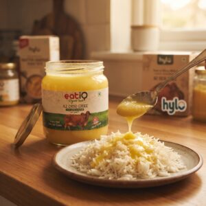 Eatiq Organic Foods A2 Desi Ghee, 300ml