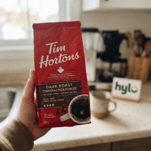 Tim Hortons Dark Roast Ground Coffee, 300g
