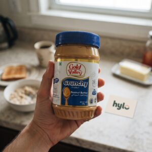 Gold Valley Crunchy Peanut Butter, 454g