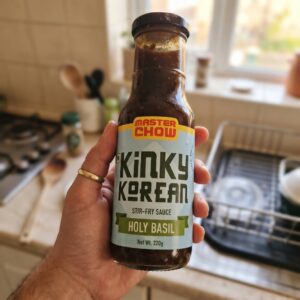 Master Chow Kinky Korean Holy Basil Stir Fry Sauce, 220g