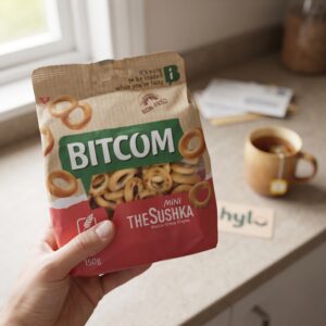Bitcom Mini TheSushka Classic Russian Crispy Ringles, 150g