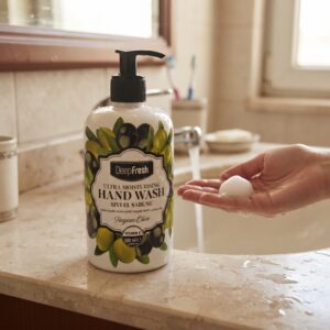 Deep Fresh Ultra Moisturising Hand Wash Aegean Olive, 500ml