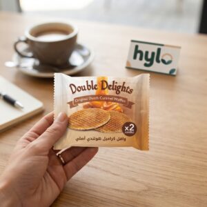 Double Delights Original Dutch Caramel Waffles, 80g