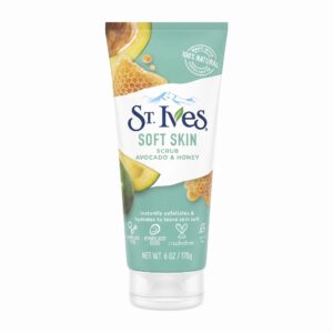 St Ives Soft Skin Avocado And Honey Scrub, 170g St Ives Soft Skin Avocado And Honey Scrub, 170g
