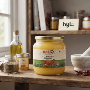 Eatiq Organic Foods A2 Desi Ghee, 300ml